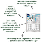 WPRO PUR200 - PurifAIR Fridge Filter Set