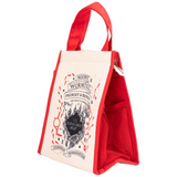 Marauders Map Harry Potter Lunch Bag Red and Beige