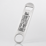 Fandomania The Godfather Stainless Steel Bottle Opener Silver