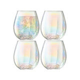 LSA Glass Pearl Tumbler 425ml Set of 4