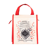 Marauders Map Harry Potter Lunch Bag Red and Beige