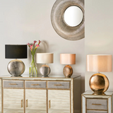 Bronze Hammered Table Lamp Only