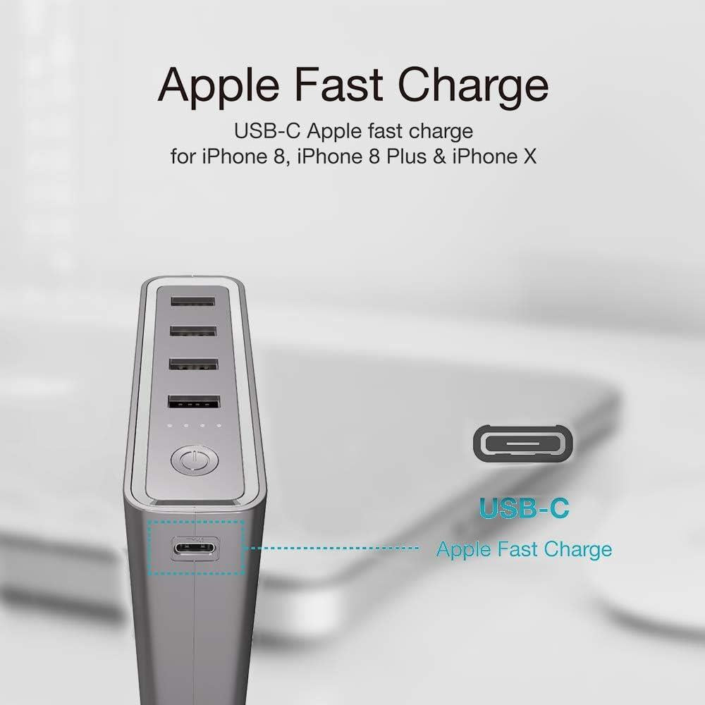 Energizer XP20001PD RocketHub 20000mAh Type-C Power Bank for Laptops Grey