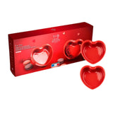 Peugeot For You Heart Shaped Ceramic Dish 13.5cm Set of 2 Red