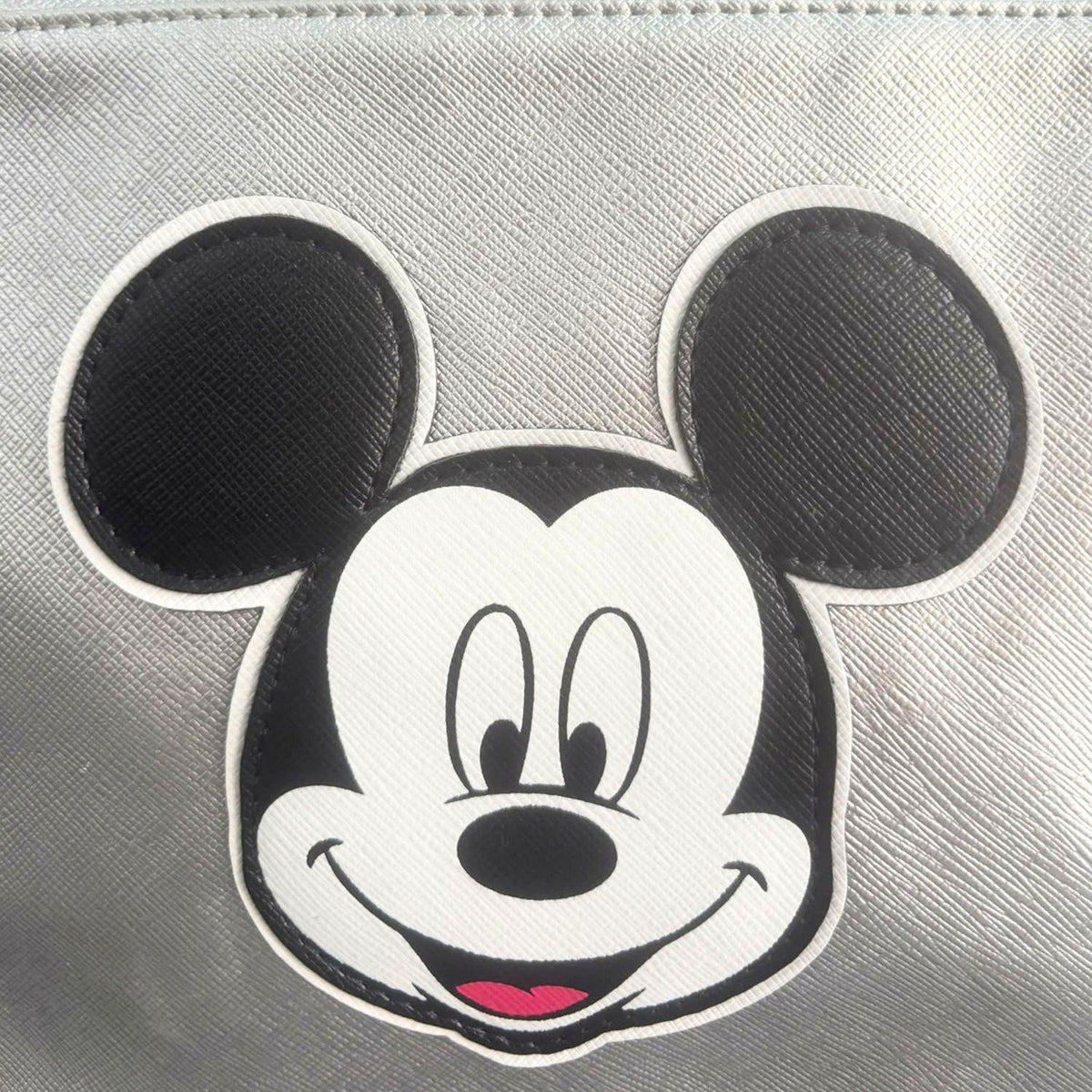 Disney Mickey Mouse Backpack with Adjustable Padded Straps Silver