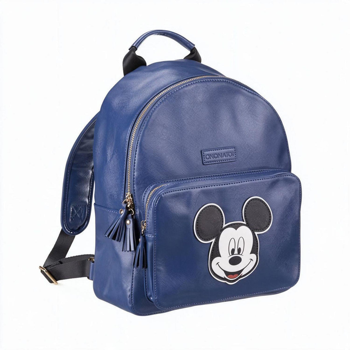 Disney Mickey Mouse Backpack with Adjustable Padded Straps Blue