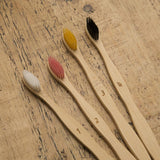 Bamboo Toothbrush Pack of 4