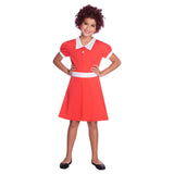 Child Orphan Annie Musical Fancy Dress Costume  4-6 Years