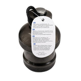 Bourgini 2.2L Sports Dumbbell Water Bottle Black