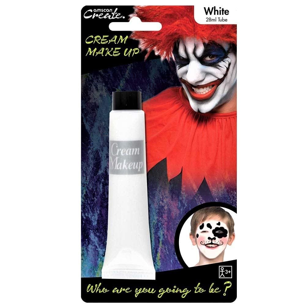 Fancy Dress 9901395 Amscan International White Cream Make up - 28ml