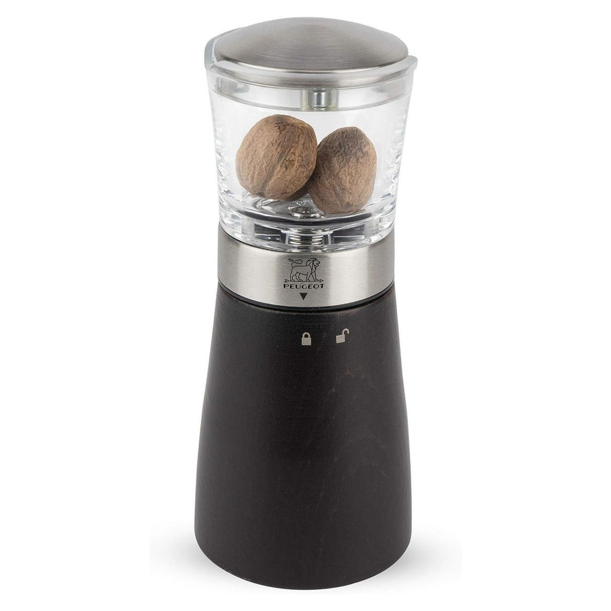 Peugeot Madras Nutmeg Mill 15cm Chocolate
