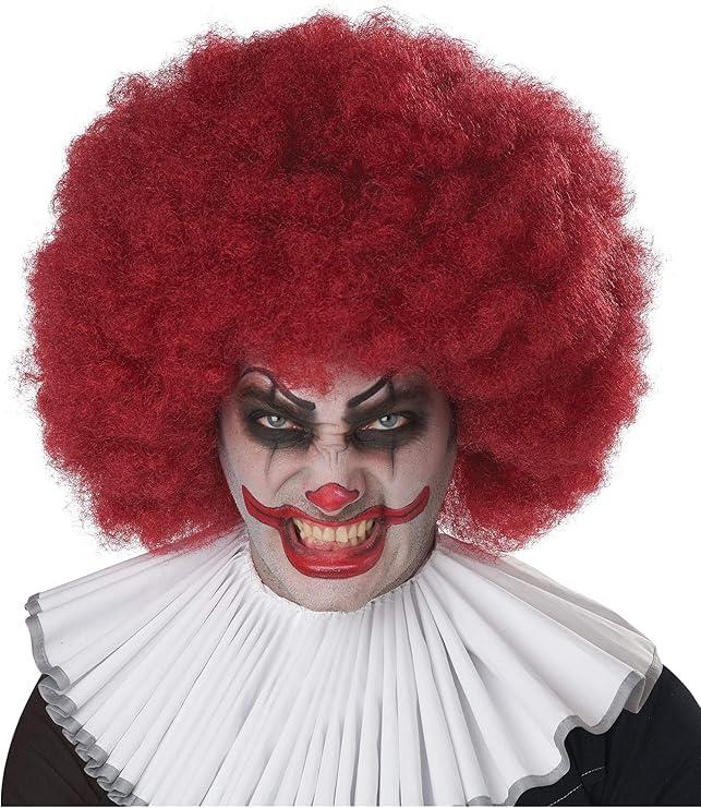 California Costumes Men's Jumbo Afro Red Wig One Size