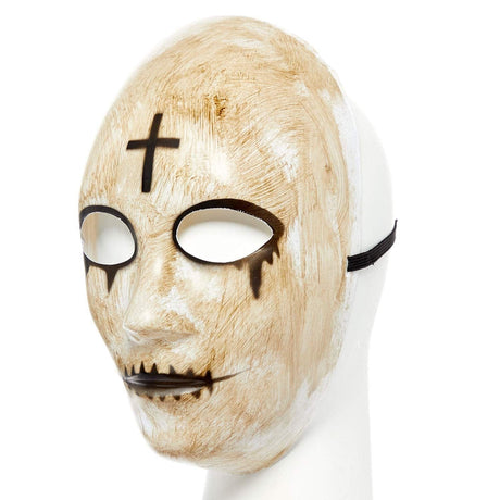 Fancy Dress 9908116 Amscan Horror Cross Design Adults Halloween Mask