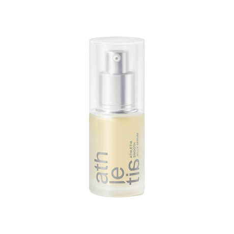 Athletia Smooth Jelly Serum in a clear pump bottle for hydrated and radiant skin