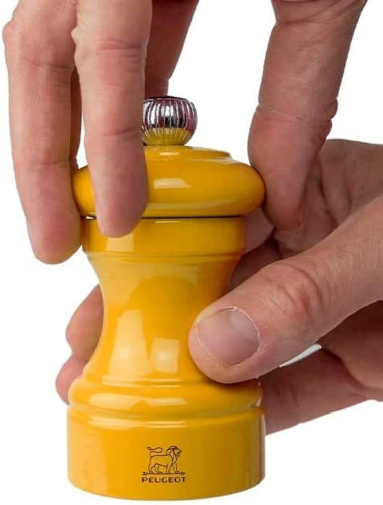 Peugeot Bistro Salt Mill 10cm Saffron