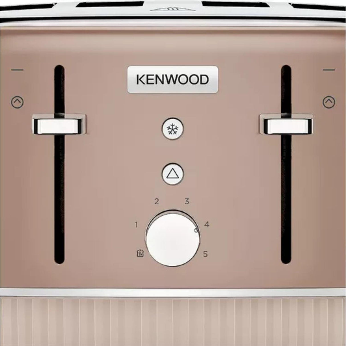 KENWOOD Elegancy TFP10.A0BW 4-Slice Toaster 1800 W Mocha