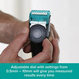 TanoShave with Dual Blade Razor Technology Unisex Electric Groomer Black