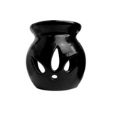 Ceramic Wax And Oil Burner - Black