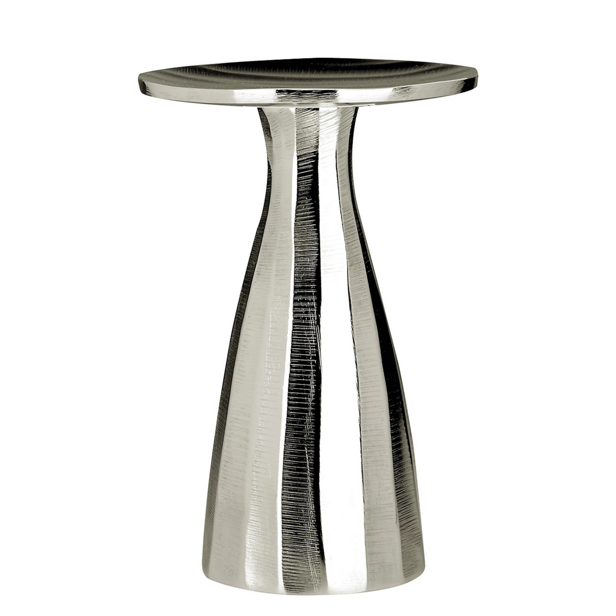 Kensington Townhouse Small Silver Candle Holder