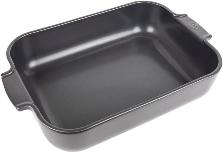 Peugeot Appolia Rectangular Ceramic Dish 36cm Slate