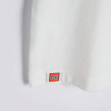 Official LEGO Ninjago Kids White T-Shirt "A Ninja Never Quits" Age 6