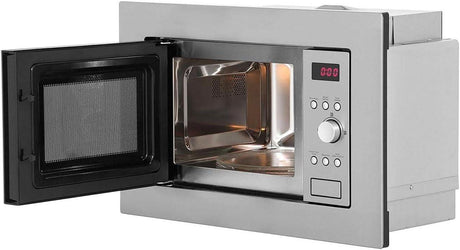 Hoover Baumatic built-in microwave stainless steel with digital display and control buttons