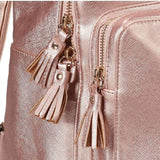 Disney Mickey Mouse Backpack with Adjustable Padded Straps Rose Gold