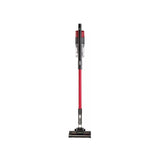 CLICKK Home Store cordless stick vacuum cleaner with red and black design for easy cleaning