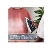 CLICKK Home Store cordless steam iron used for vertical steam on hanging garments