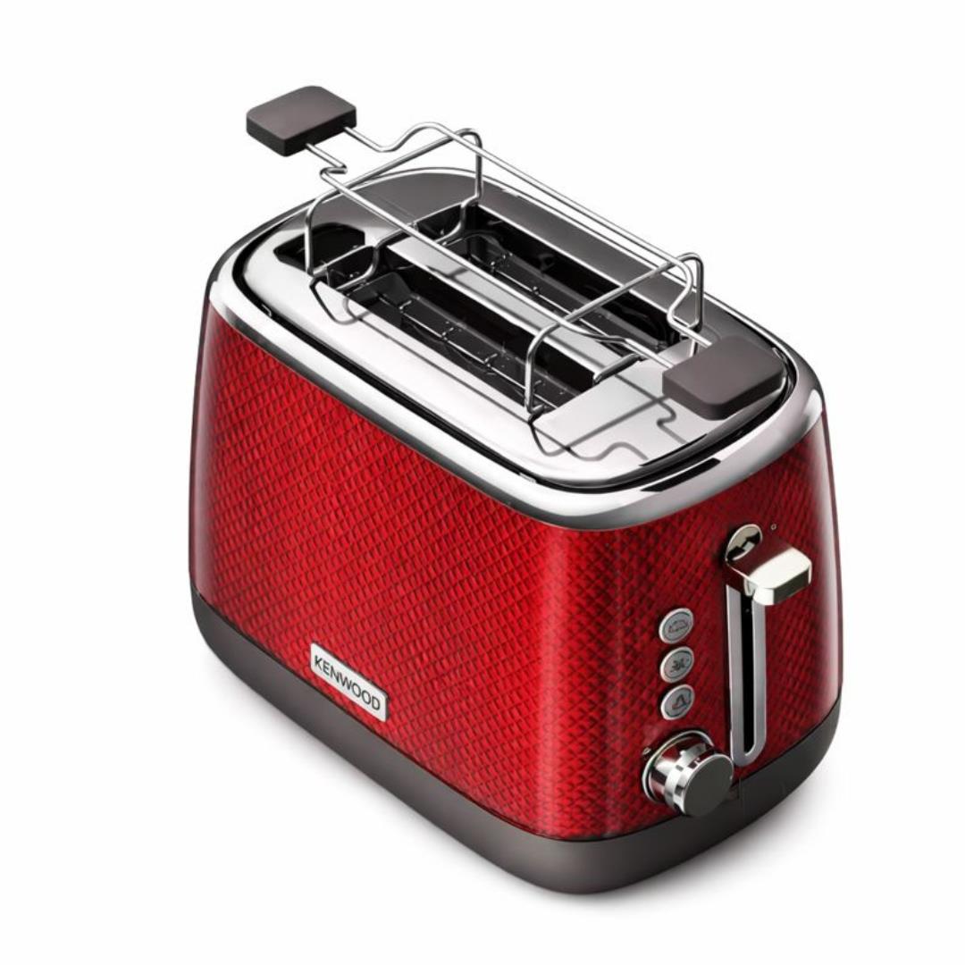 Kenwood Mesmerine 2 Slot Toaster 980W Red EU Plug