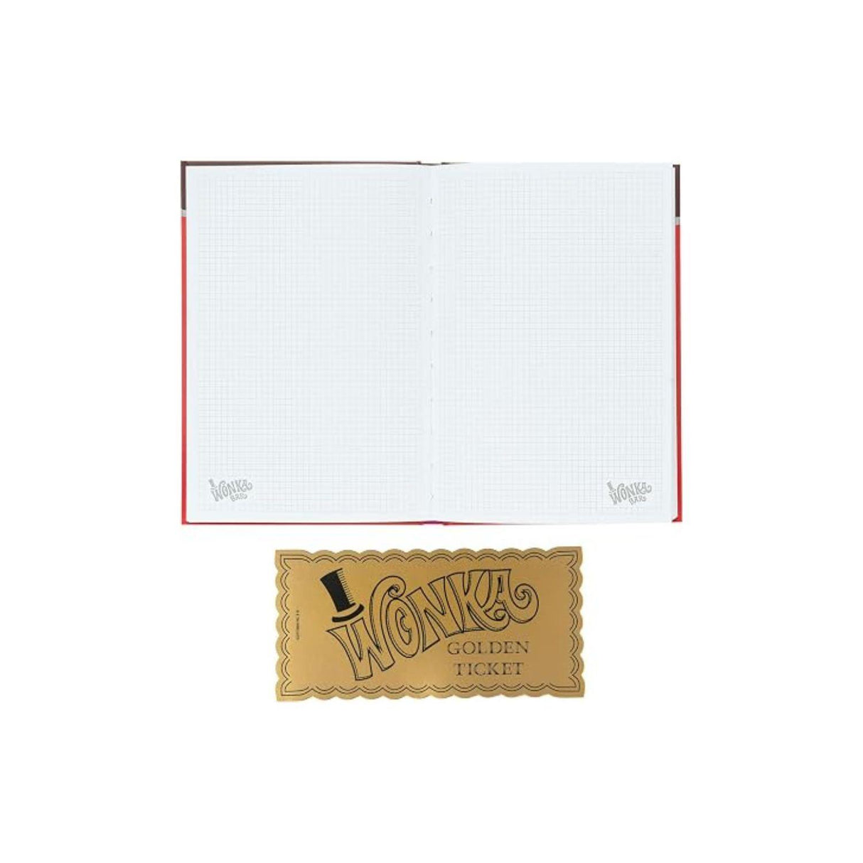 Willy Wonka A5 Premium Hardcover Notebook