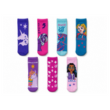 Girls Unicorn Academy 7 Pack Multicolour Socks EU 35-38 UK 2.5-5