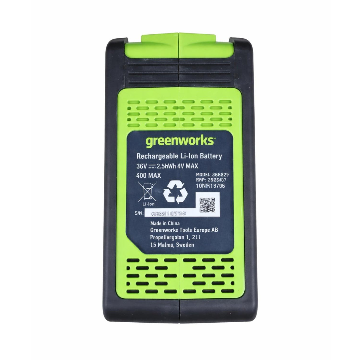 Greenworks 40V 2.5Ah Lithium-Ion Battery