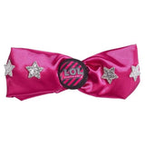 L.O.L. Surprise! Girls Headband with Silver Glitter Stars One Size Pink