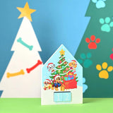 Paw Patrol Wooden Christmas Countdown Calendar