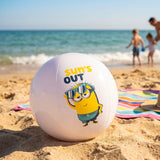 Minions Inflatable Beach Ball 21cm Diameter White