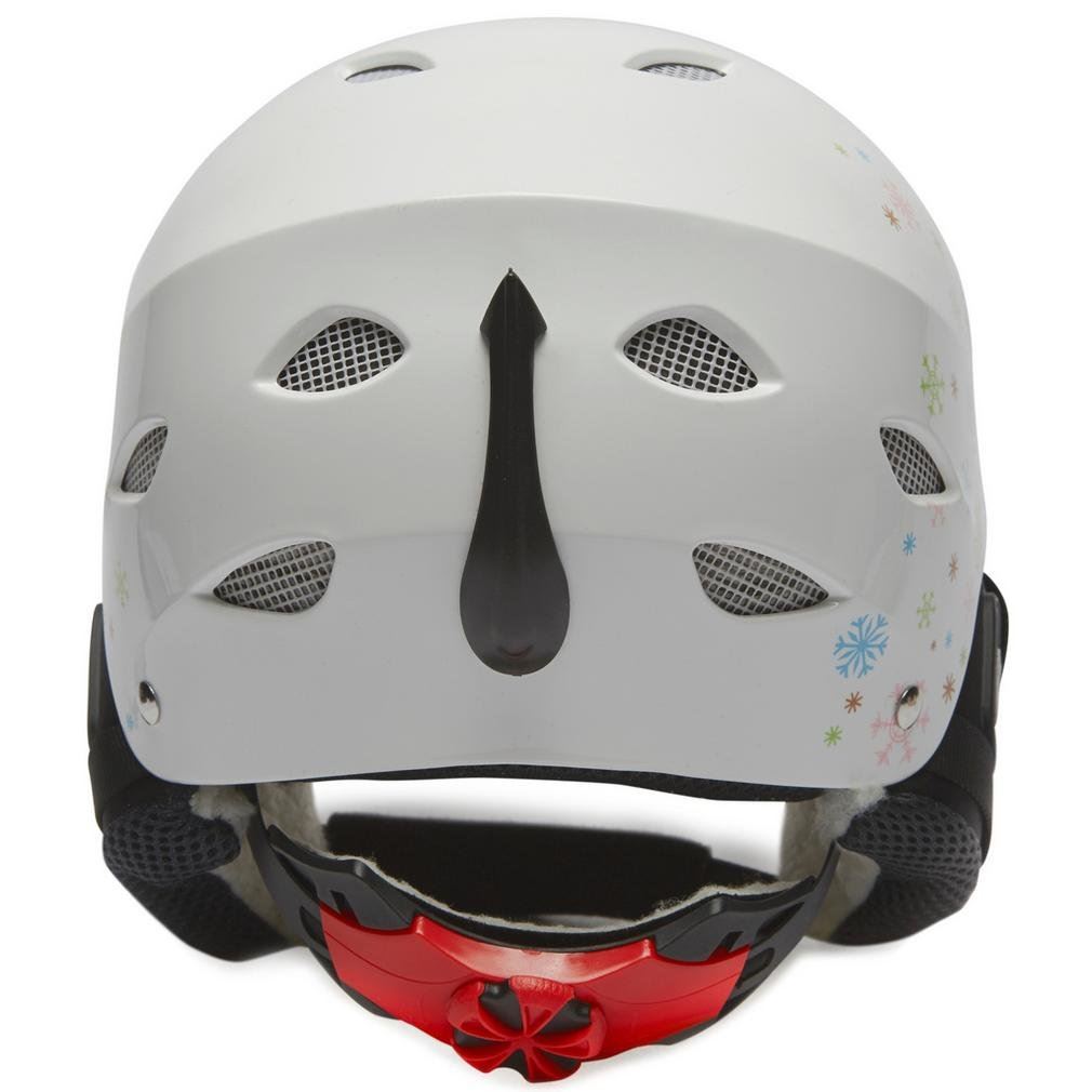 DIRTY DOG Kids' Orbit Ski Helmet - White One Size