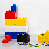 LEGO Round 1-Stud 1.2L Stackable Storage Brick Blue
