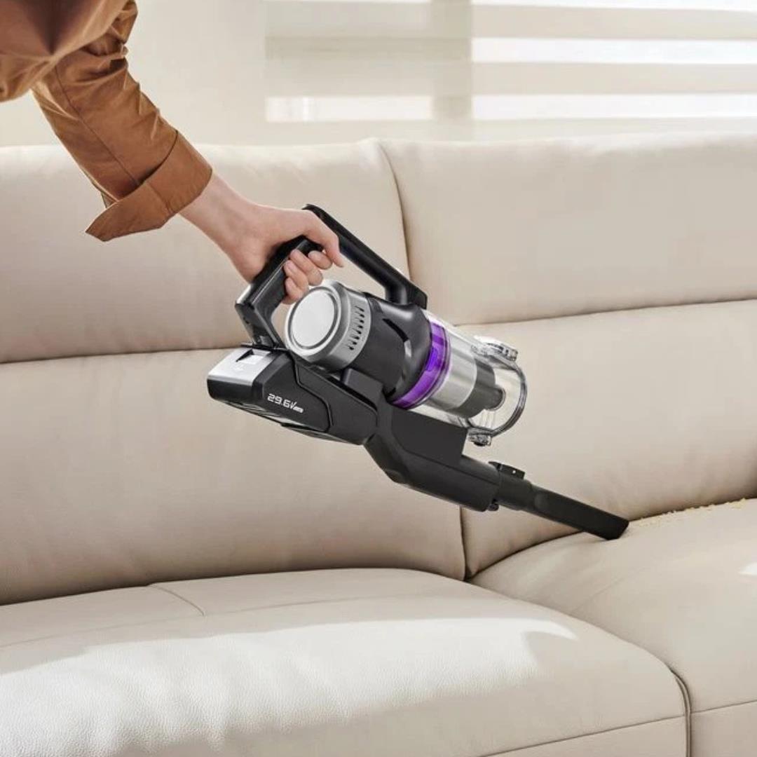 Eureka NEC490SE Cordless 0.6L 350W  Vacuum Cleaner Black and Purple