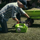 Greenworks 24V Cordless Air Compressor Excludes Battery and Charger