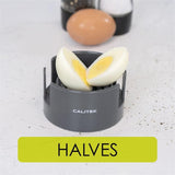 CLICKK Home Store CAL153 CALITEK Egg Cutter Wedger Slicer 3 in 1 Multi Tool Stainless Steel