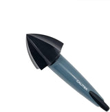 Calitek ergonomic lemon reamer with black reaming head and gray handle for easy citrus juicing
