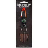 CLICKK Home Store logo keychain compass set with Call of Duty Black Ops emblem and red carabiner clip