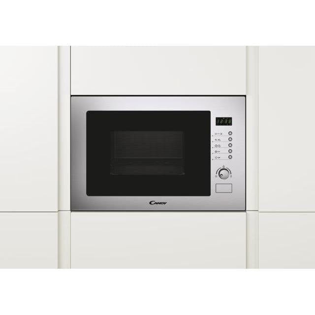 Candy MIC25GDFX-80 Candy MIC25GDFX Stainless Steel Built In Microwave with Grill 25L