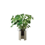 LSA Terrazza Planter H45cm Clear and Grey