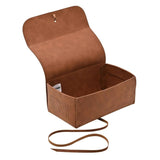Top Gun PU Leather Wash Bag Tan