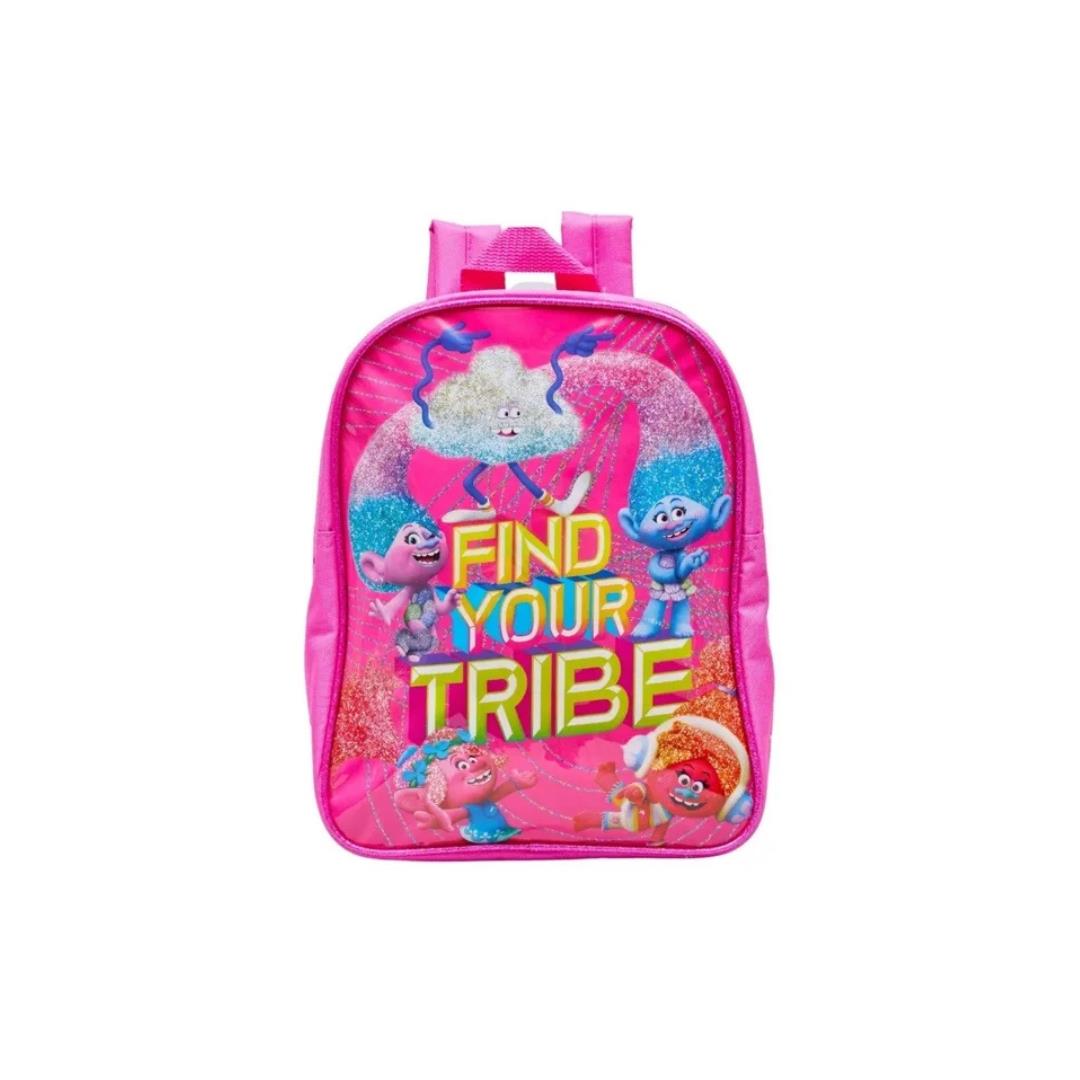 Trolls Find Your Tribe Girls Backpack Pink