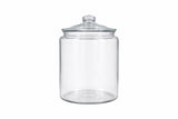 Premium 1.9L Thick Glass Storage Kitchen Jar with Airtight Lid