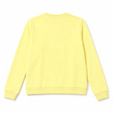 Women's Mickey & Minnie Mouse Jumper 100% Cotton French Terry Size S Yellow