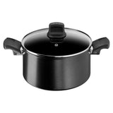 Tefal Titanium Excellence 24cm Non stick Stewpot Black